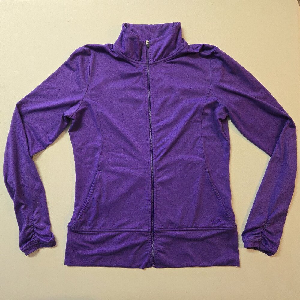 Purple Champion Lightweight Long Sleeve Full Zip Jacket